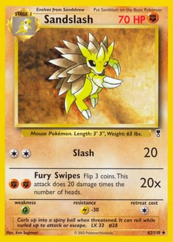 Sandslash – Uncommon – Legendary Collection