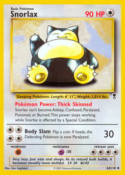 Snorlax – Uncommon