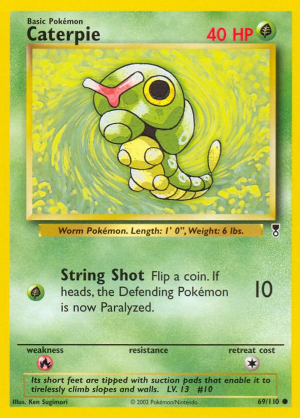 Caterpie – Common – Legendary Collection