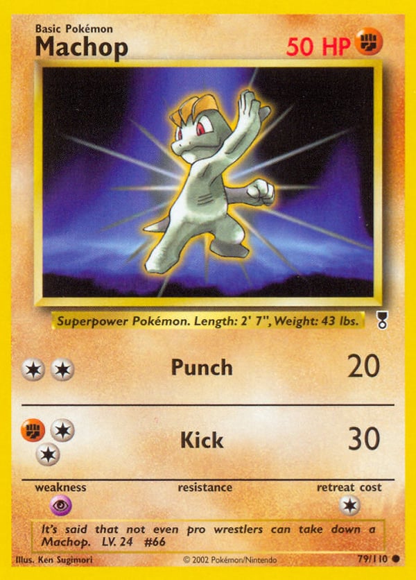 Machop – Common – Legendary Collection