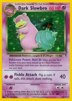 Dark Slowbro – Rare Holo – Legendary Collection