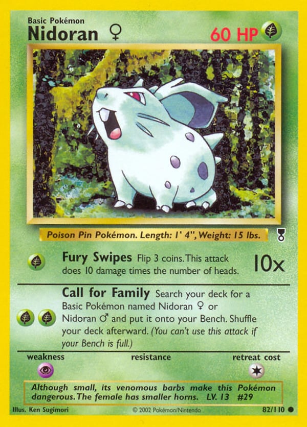 Nidoran ♀ – Legendary Collection