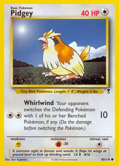 Pidgey – Common – Legendary Collection