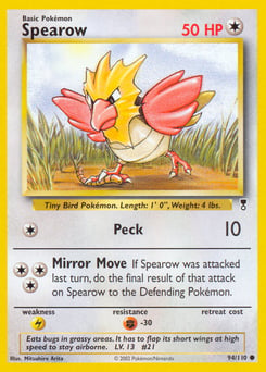 Spearow – Common – Legendary Collection