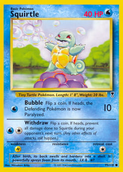 Squirtle – Common – Legendary Collection