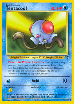 Tentacool – Common – Legendary Collection