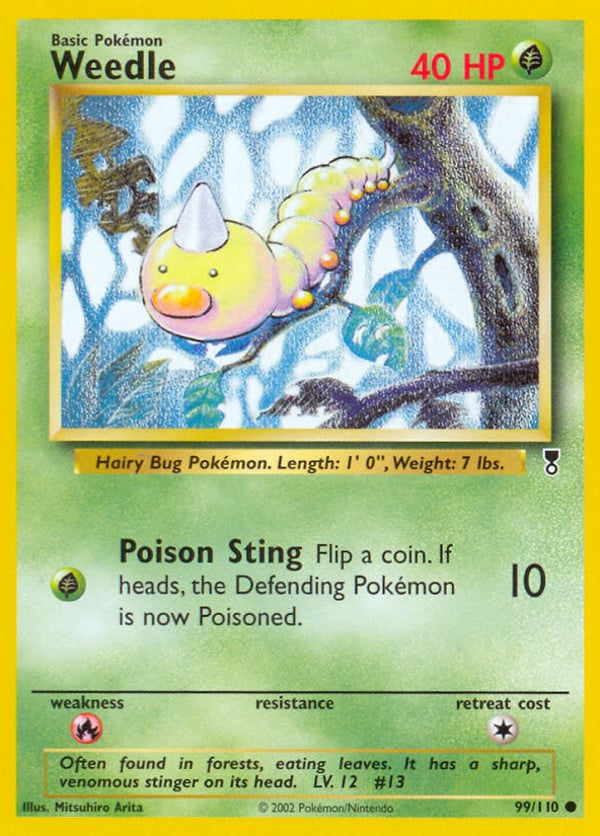 Weedle – Legendary Collection