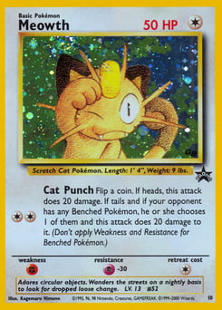 Meowth – Promo – Wizards Black Star Promos