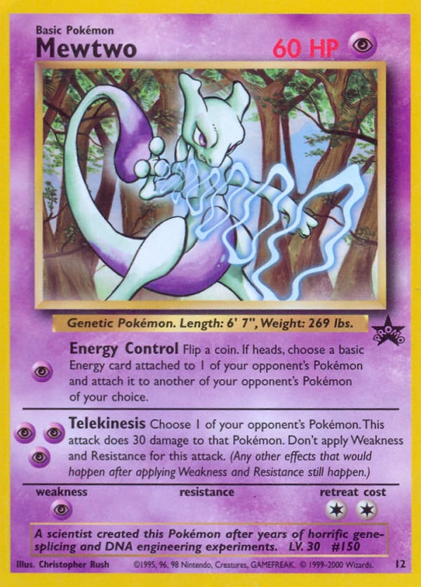 Mewtwo – Promo – Wizards Black Star Promos