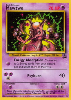 Mewtwo – Promo – Wizards Black Star Promos