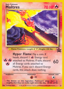 Moltres – Promo – Wizards Black Star Promos