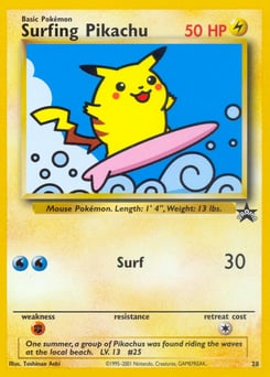 Surfing Pikachu – Promo