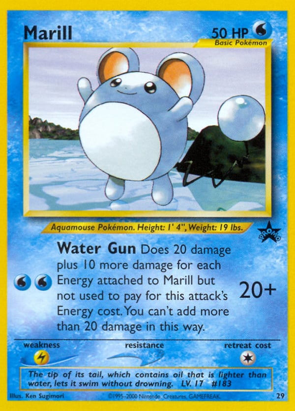 Marill – Wizards Black Star Promos