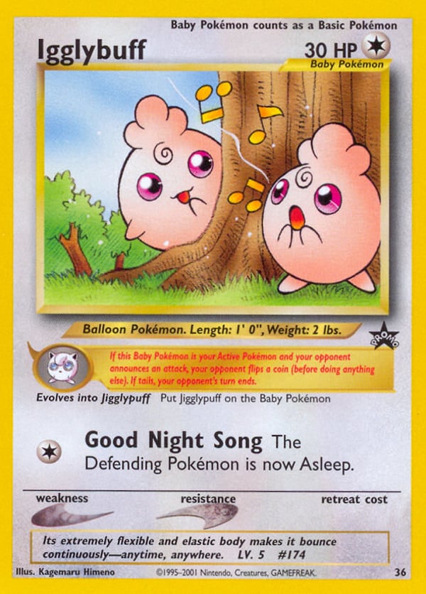 Igglybuff – Wizards Black Star Promos