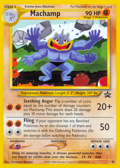 Machamp – Promo – Wizards Black Star Promos