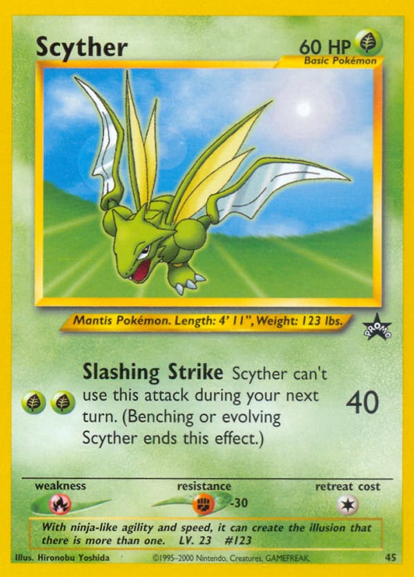 Scyther – Promo – Wizards Black Star Promos