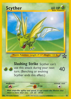 Scyther – Promo – Wizards Black Star Promos