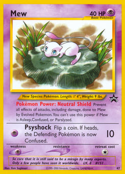 Mew – Promo – Wizards Black Star Promos