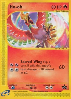 Ho-oh – Promo – Wizards Black Star Promos