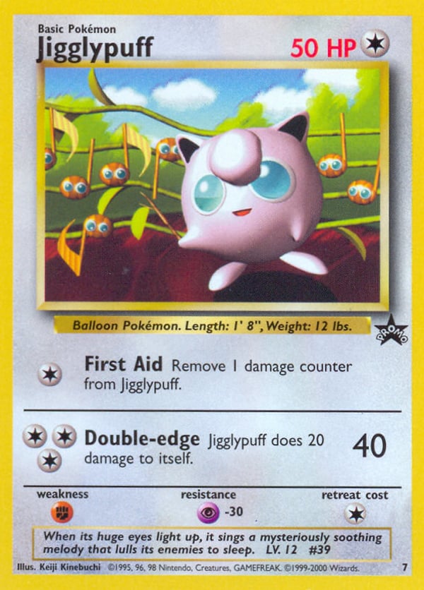 Jigglypuff – Promo – Wizards Black Star Promos