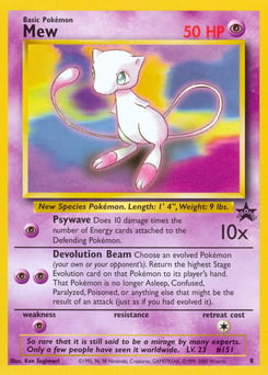 Mew – Promo – Wizards Black Star Promos