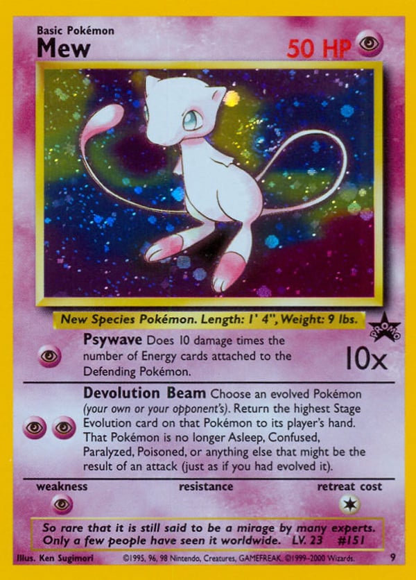 Mew – Promo – Wizards Black Star Promos