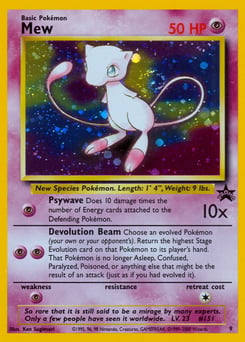 Mew – Promo – Wizards Black Star Promos