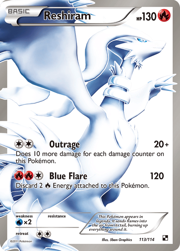 Reshiram – Black & White