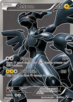 Zekrom – Rare Ultra – Black & White