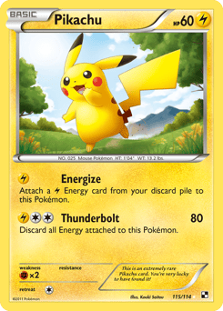 Pikachu – Rare Secret – Black & White