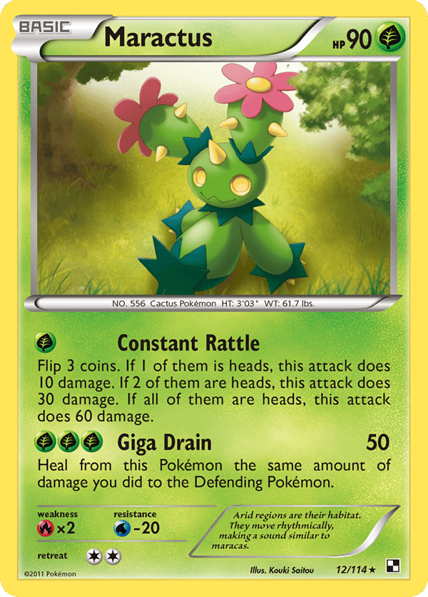 Maractus – Black & White