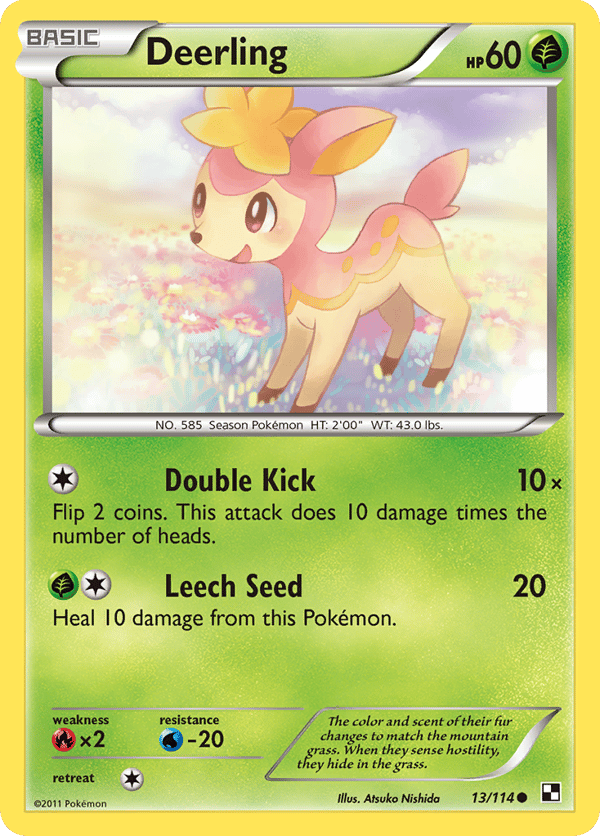 Deerling – Black & White