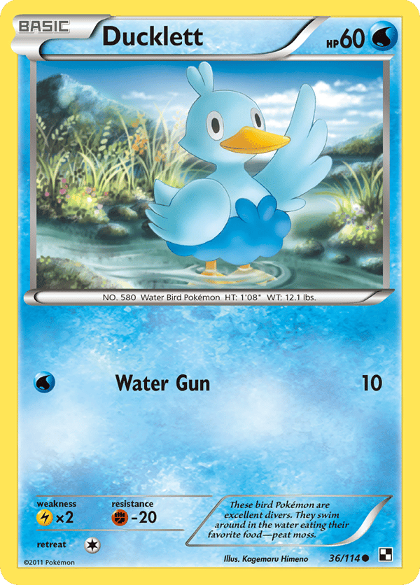 Ducklett – Common – Black & White
