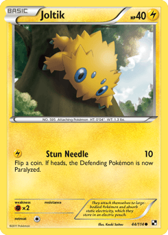 Joltik – Common – Black & White
