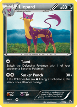 Liepard – Rare – Black & White