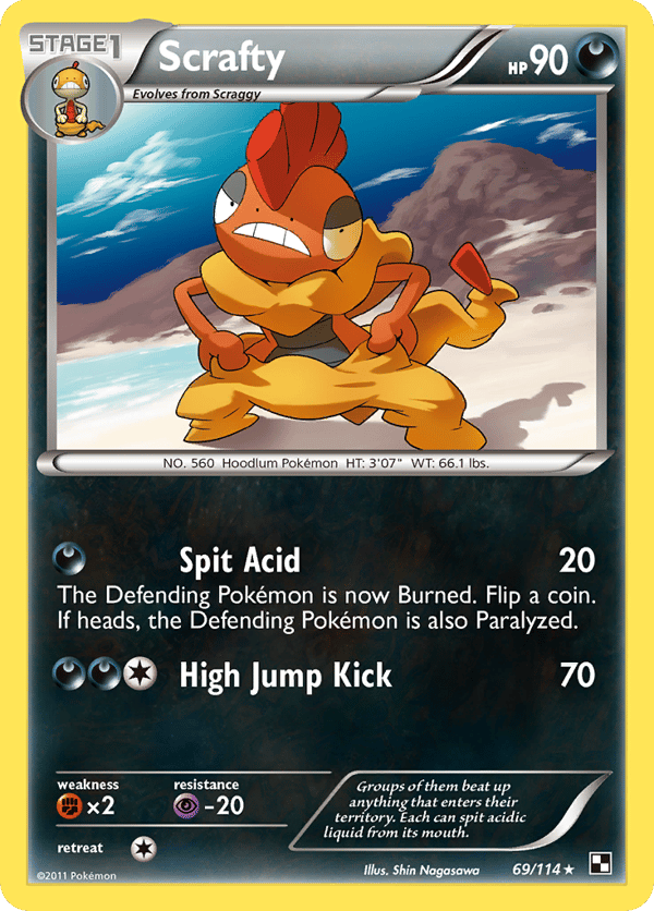 Scrafty – Black & White