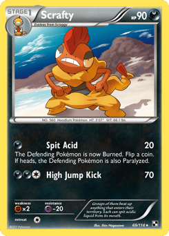 Scrafty – Rare – Black & White