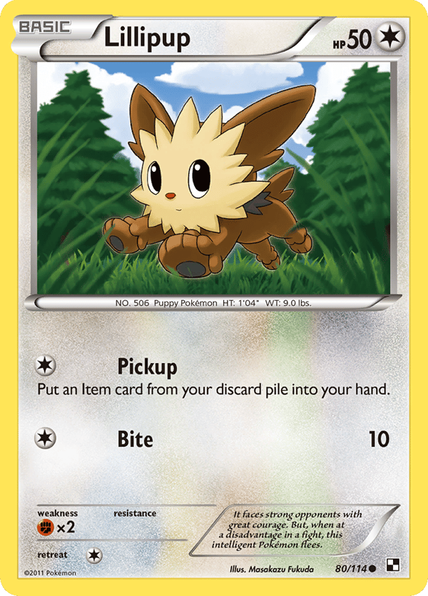 Lillipup – Common – Black & White