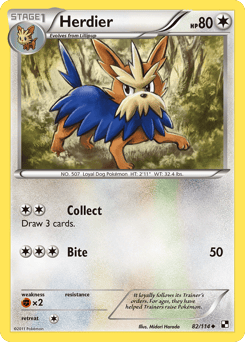Herdier – Uncommon – Black & White