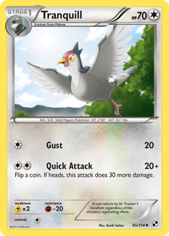 Tranquill – Uncommon – Black & White