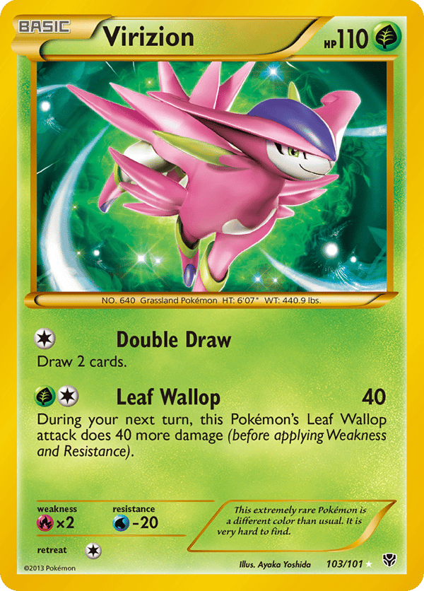Virizion – Rare Secret – Plasma Blast