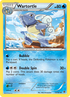 Wartortle – Uncommon – Plasma Blast