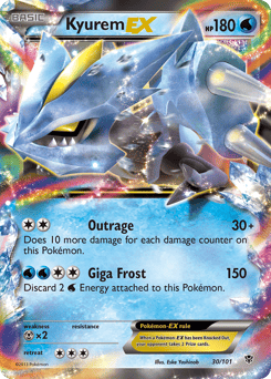Kyurem-EX – Rare Holo EX