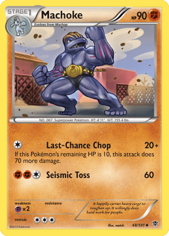 Machoke – Uncommon – Plasma Blast