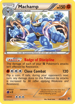Machamp – Rare Holo – Plasma Blast