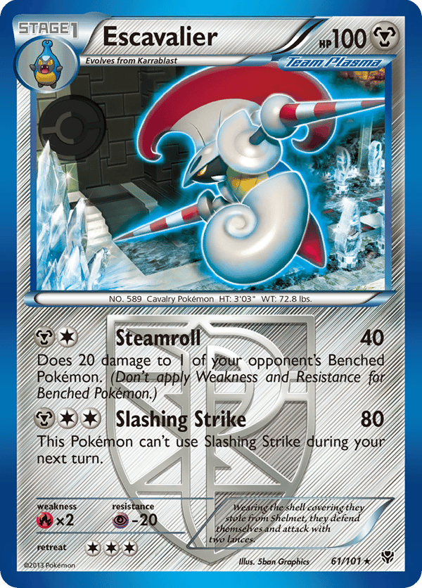 Escavalier – Plasma Blast