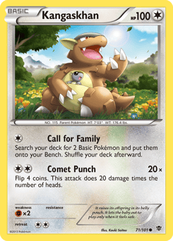 Kangaskhan – Common – Plasma Blast
