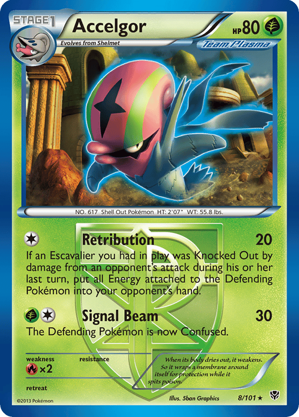 Accelgor – Plasma Blast