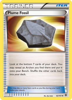 Plume Fossil – Uncommon