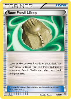 Root Fossil Lileep – Uncommon